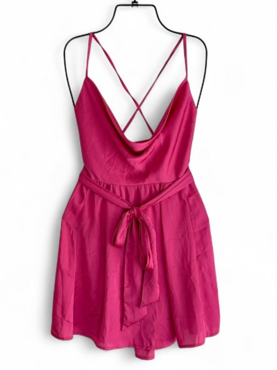 Intimately By Free People Dresses & Skirts - Intimately Free People Pink Drape Neck Backless Slip Mini Dress Size XS